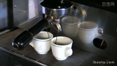 浓缩咖啡机冲泡咖啡FPS